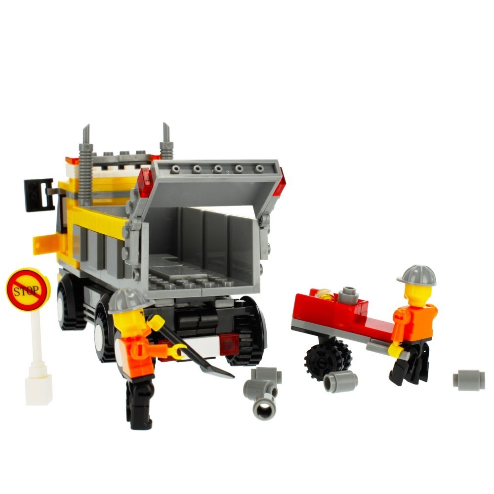 CONSTRUCTION BLOCKS 221 ELEMENTS CONSTRUCTION CAR ALLEBLOX 478243 ALLEBLOX